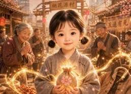 【囡囡荷包通两界，荒村变成桃花源】85集短剧全集免费观看啦