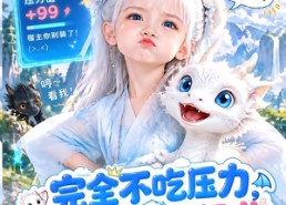 《完全不吃压力，我只是一条小奶龙》70集短剧免费全集观影