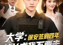 【大学保安签到四年校长求我不要走】97集短剧在线免费畅快看