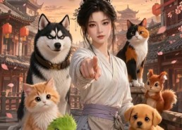 【一朝穿越，满城猫狗喊我老大】103集短剧免费全集乐看
