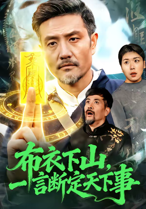 布衣下山，一言断定天下事（90集）短剧介绍