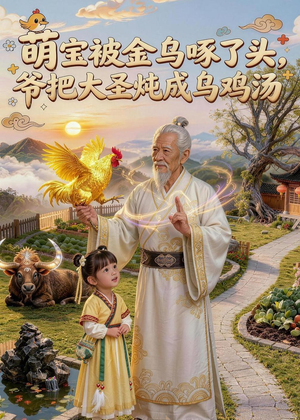 萌宝被金乌啄了头，爷把大圣炖成乌鸡汤（59集）分享好看短剧