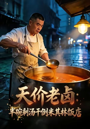 天价老卤：半碗剩汤干倒米其林饭店（34集）短剧推荐更新中