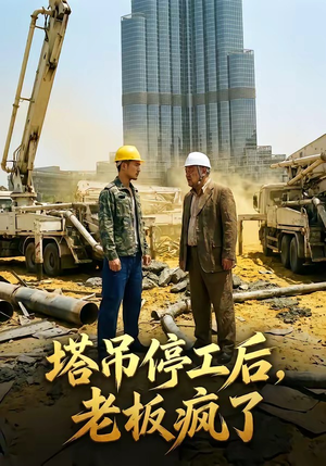 塔吊停工后老板疯了（52集）热播短剧来袭