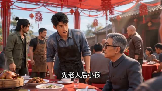 一碗热菜守人心（54集）热播古装短剧
