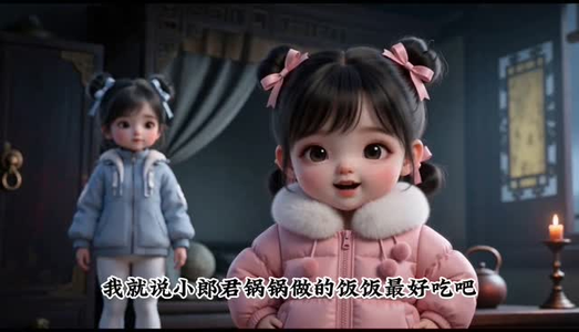 大唐小奶团，天天来我家蹭饭（63集）动漫熬夜追短剧