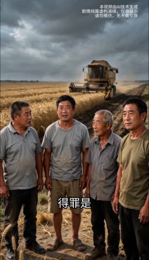 讹走收割机后，她家麦子烂地里（50集）大结局完美收官