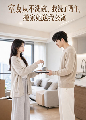 室友从不洗碗，我洗了两年，搬家她送我公寓（47集）每日短剧分享