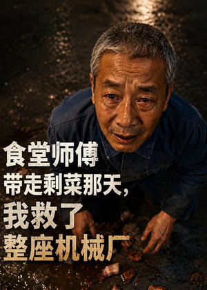 食堂师傅带走剩菜那天,我救了整座机械厂(43集) 食堂师傅带走剩菜那天,我救了整座机械厂(43集)短剧后续更精彩