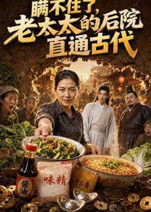 瞒不住了，老太太的后院直通古代（60集）好看上头短剧