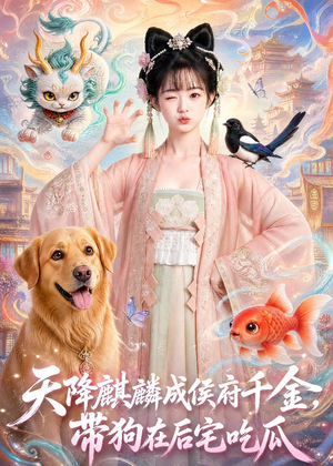 天降麒麟成侯府千金，带狗在后宅吃瓜（60集）精彩短剧随心推
