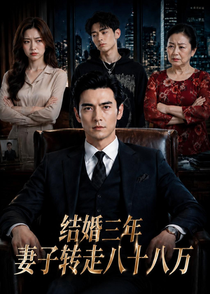 结婚三年，妻子转走八十八万（44集）短剧完整版免费