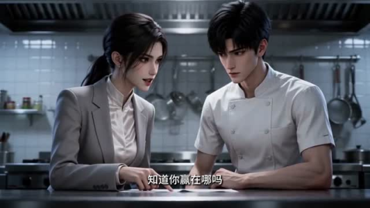 恋综不炒CP，我和清冷评委开食堂（64集）精彩短剧后续