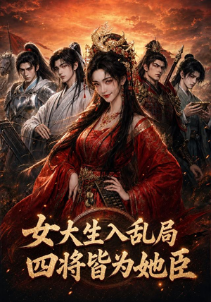 女大生入乱局，四将皆为她臣（80集）免费热门短剧