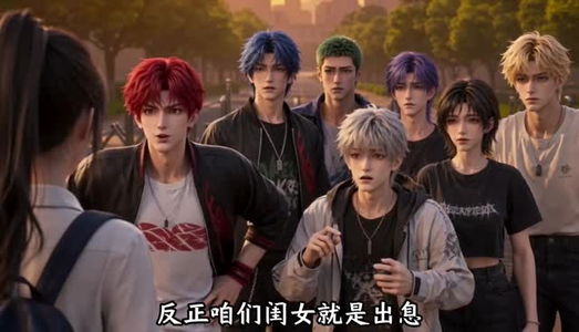 义父们送我上大学（77集）短剧分享片段
