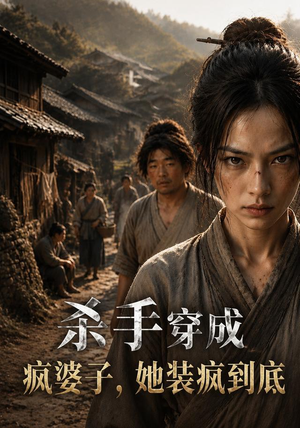 杀手穿成疯婆子，她装疯到底（76集）超爽短剧推荐