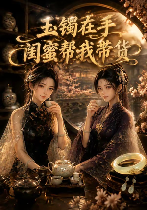 玉镯在手闺蜜帮我带货（56集）最火的短剧