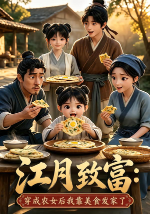 江月致富：穿成农女后我靠美食发家了（80集）精彩短剧又来了
