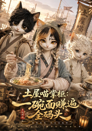 土屋喵掌柜：一碗面赚遍全码头（66集）短剧太精彩了