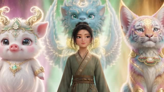 穿成驯兽女，契约神兽来打工（38集）口碑爆棚免费看