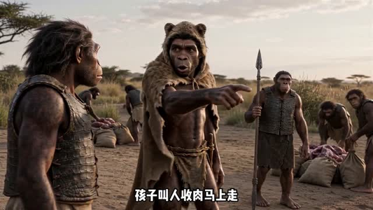 穿越成猿人第二季，大迁徙（58集）好看的短剧推荐
