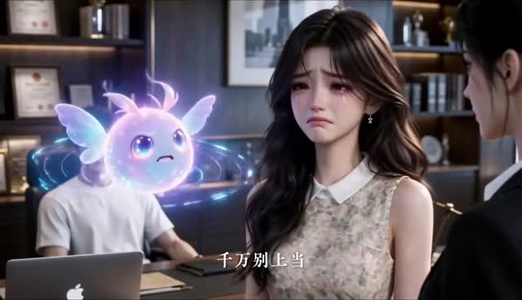 看见弹幕时白月光回国了（83集）古装热门短剧