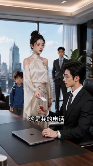 穿越后总裁父子赖上我（68集）精彩短剧推荐