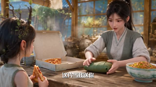 小船通异界，她卖汤粉一夜暴富了（62集）短剧全集更精彩