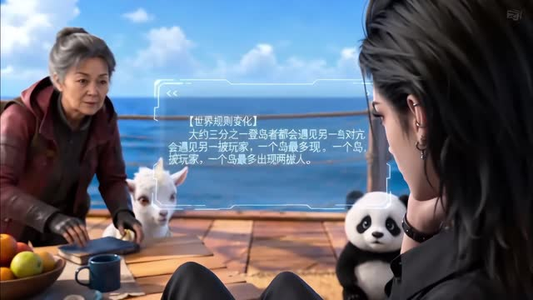 海洋求生：从木筏到海岛大佬第三季（302集）大结局完美收官