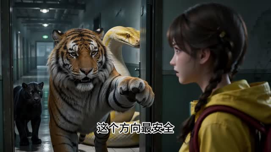 尸海围城我开动物园称霸末世（122集）短剧片段分享