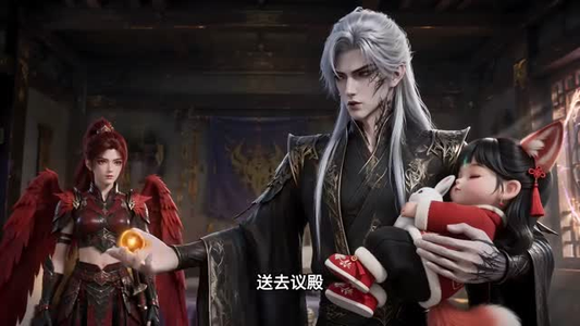 妖皇不认女，崽崽偏叫爹（77集）贝贝短剧分享