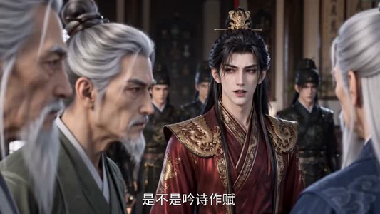 穿成垫底皇子，反倒成为千古一帝第三季（215集）爆火短剧抢先看