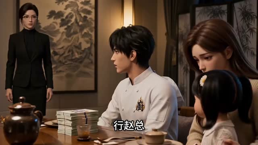 汪氏小厨开餐馆还债，结果全网抢着吃（301-600集）在线免费观影